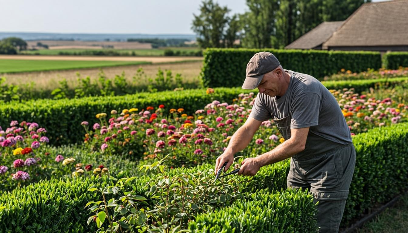 Jardin professionnel